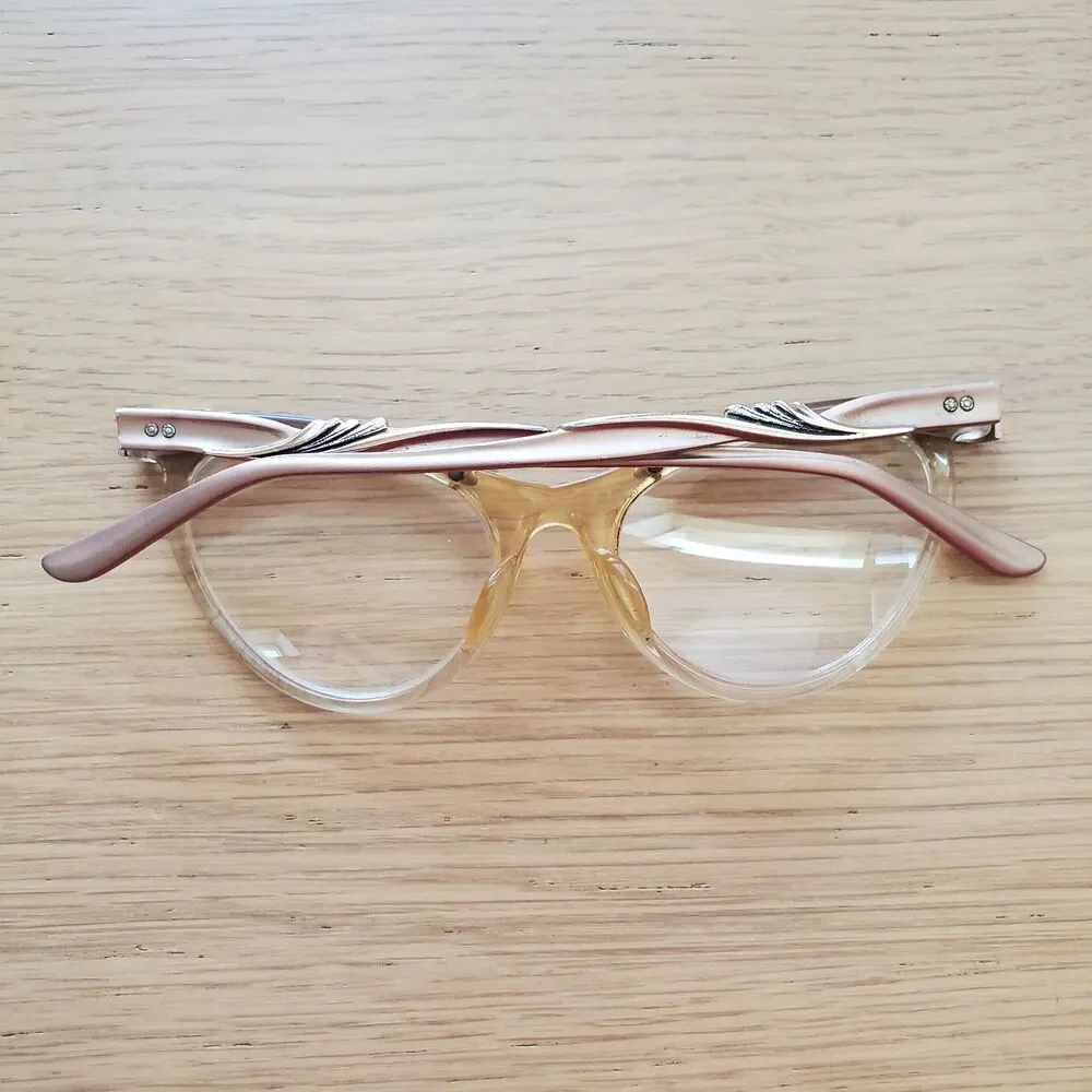 Vintage 50s Donald Pliner Cat Eye Glasses